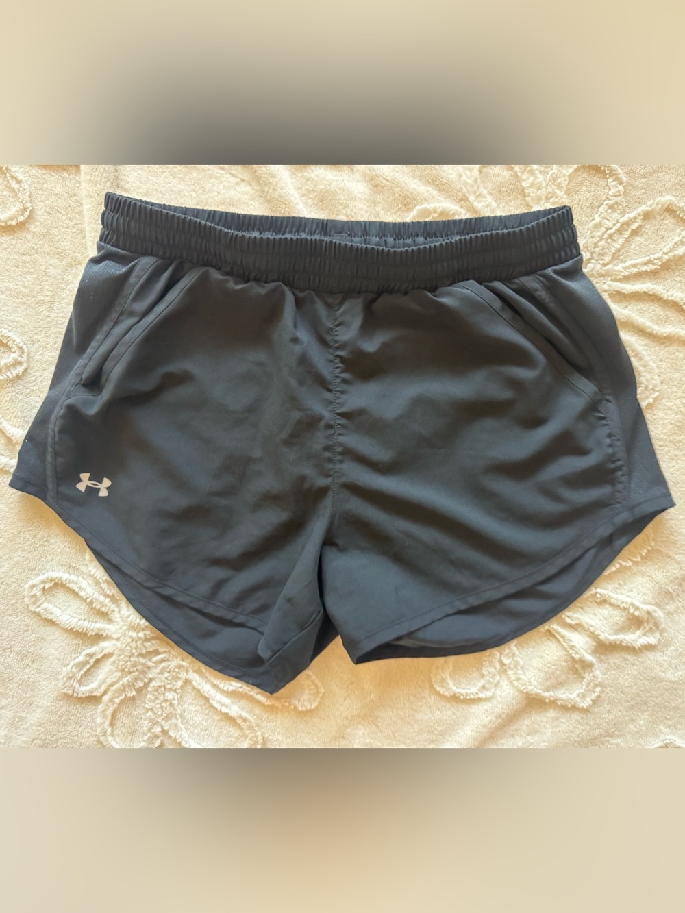 Under Armour Women's Black Athletic Running Shorts